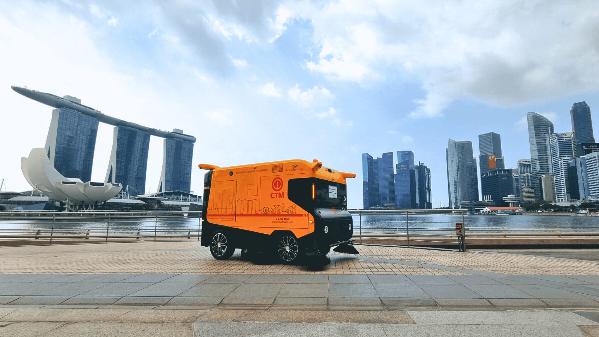 WeRide Robosweepers Enter Marina Bay, Marking Singapore’s First Commercial Autonomous Sanitation Project